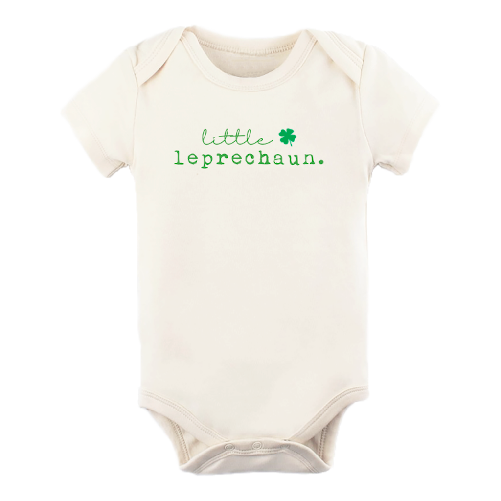 Discover the latest news with our Little Leprechaun - Organic Cotton  Bodysuit Tenth & Pine